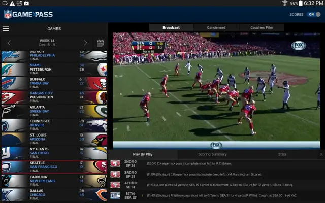 NFL Game Pass android App screenshot 10