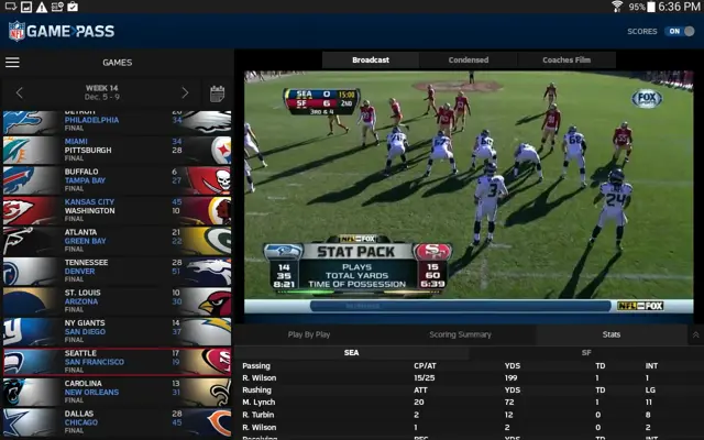 NFL Game Pass android App screenshot 8